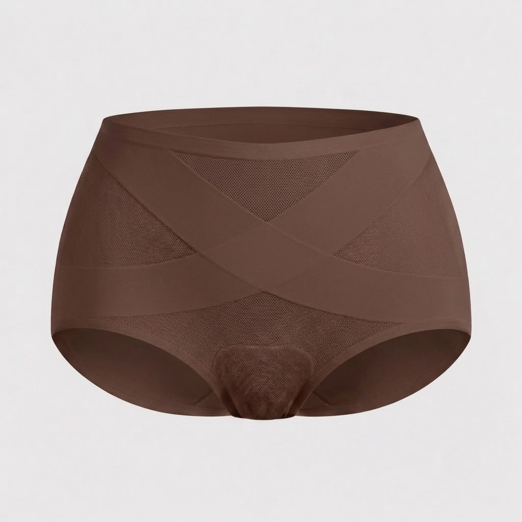 Belloamour™ Pantaletas Clásicas Sin Costuras, Talle Alto, Cobertura Total