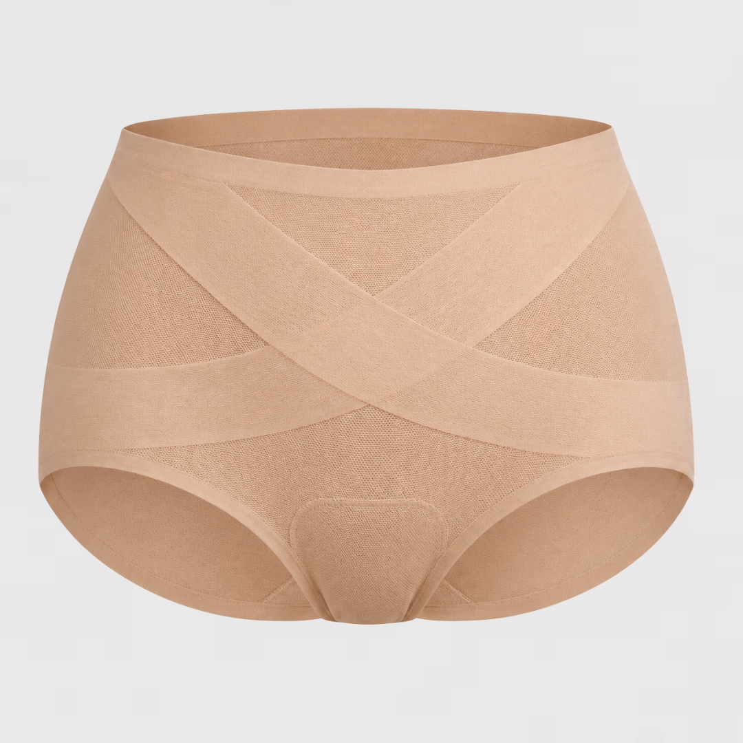 Belloamour™ Pantaletas Clásicas Sin Costuras, Talle Alto, Cobertura Total