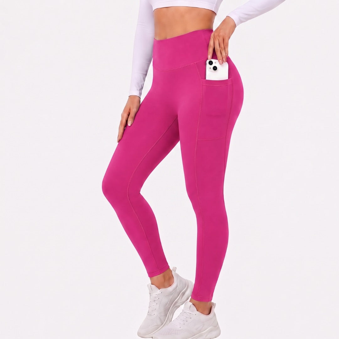Belloamour™ Leggings Moldeadores Push Up Control de Abdomen Con Bolsillos