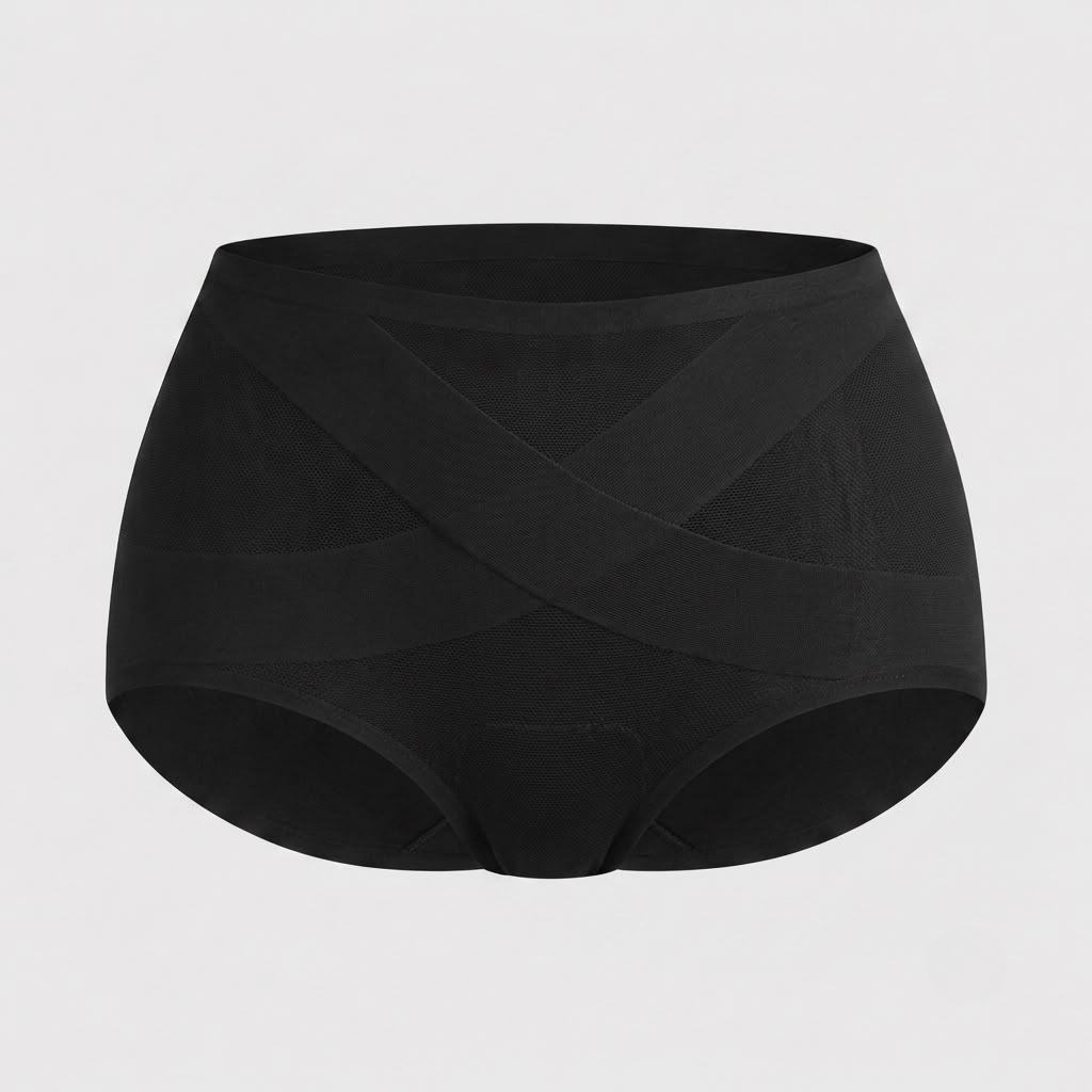 Belloamour™ Pantaletas Clásicas Sin Costuras, Talle Alto, Cobertura Total